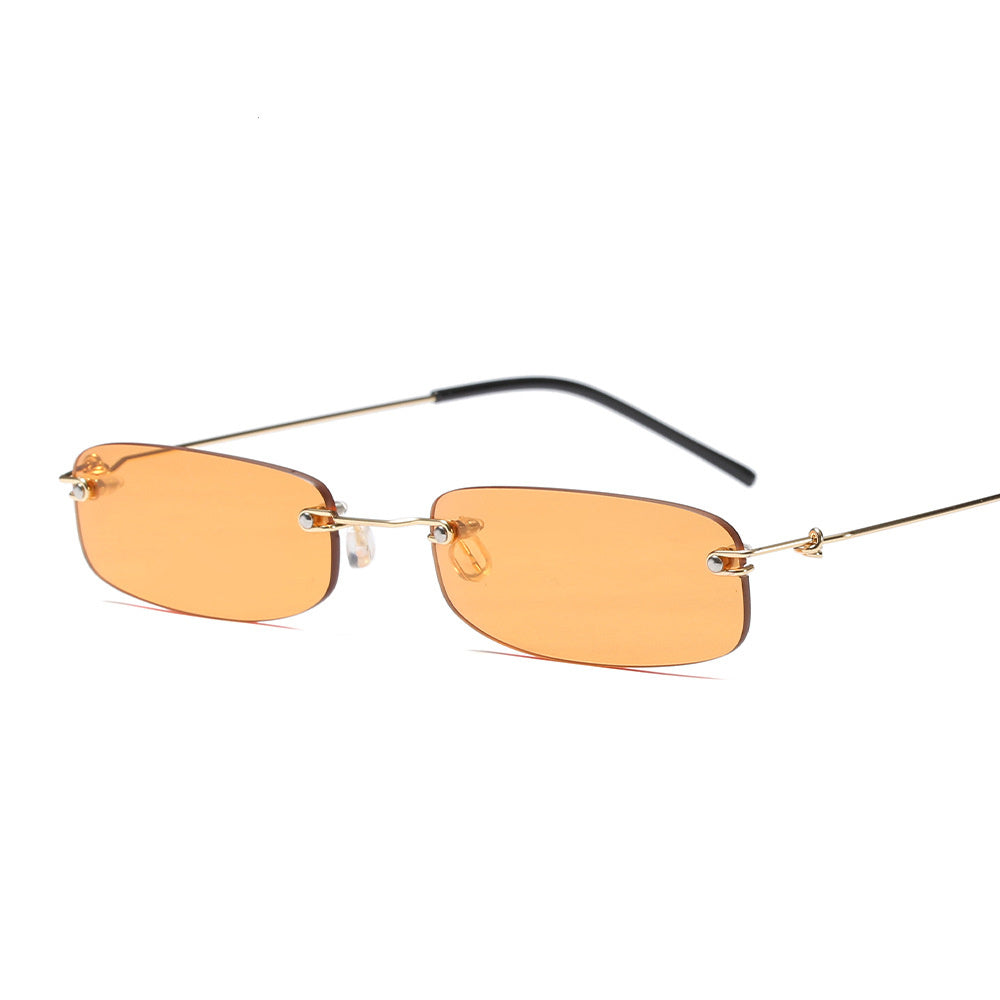 Rimless sunglasses