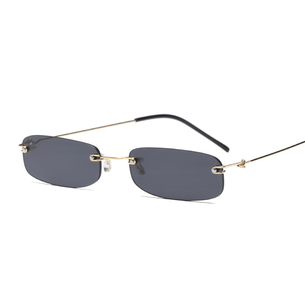 Rimless sunglasses