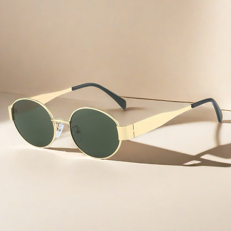 Oval Metal Vintage sunglasses