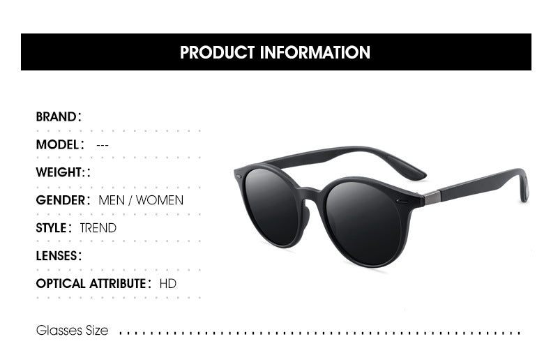 Polarized Round sunglasses