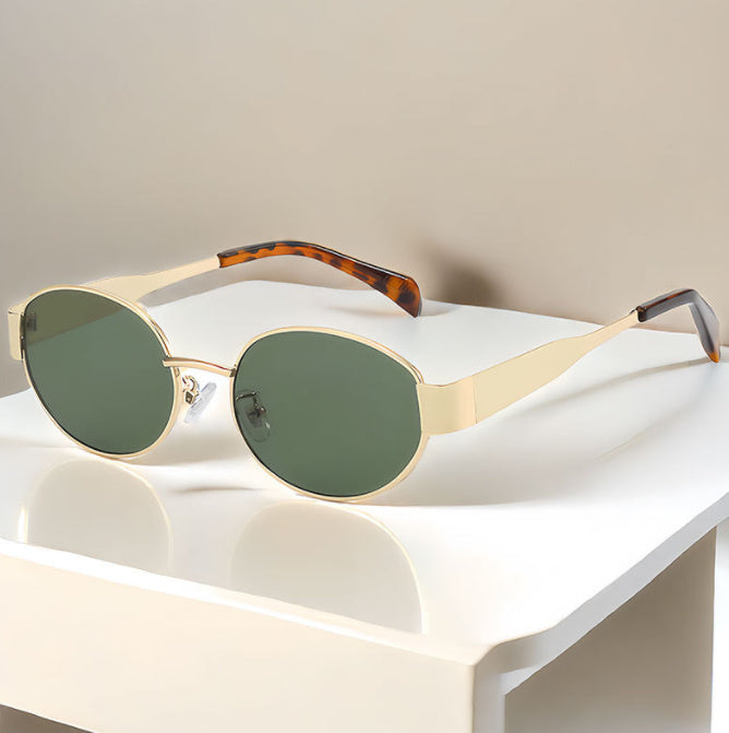 Oval Metal Vintage sunglasses