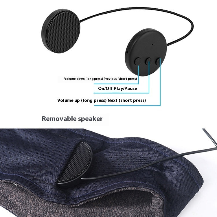 Outdoor Sports Wireless Bluetooth Headscarf Headset Sweat-absorbent Yoga Shading Bandeau Headband