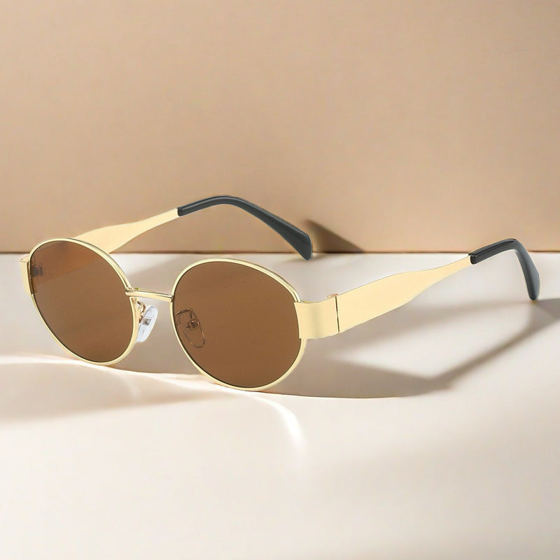 Oval Metal Vintage sunglasses